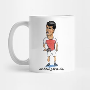 Carlos Alcaraz Pro tennis player Mug